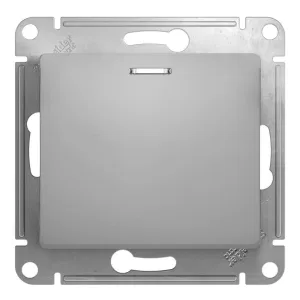 Schneider Electric GSL000317 кнопка звонковая 1 НО, 1 клавиша, алюминий (ШНАЙДЕР) Schneider Electric GSL000317 кнопка звонковая 1 НО, 1 клавиша, алюминий (ШНАЙДЕР)
