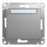 Schneider Electric GSL000319 — кнопочный выключатель, алюминий, с полем для надписи