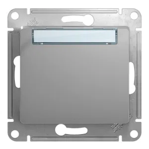 Schneider Electric GSL000319 — кнопочный выключатель, алюминий, с полем для надписи (ШНАЙДЕР) Schneider Electric GSL000319 — кнопочный выключатель, алюминий, с полем для надписи (ШНАЙДЕР)