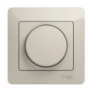 Schneider Electric GSL000937 Glossa, светорегулятор поворотно-нажимной 630 Вт, молочный (ШНАЙДЕР) Schneider Electric GSL000937 Glossa, светорегулятор поворотно-нажимной 630 Вт, молочный (ШНАЙДЕР)