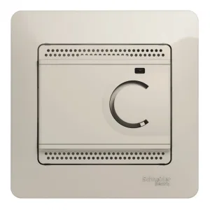 Schneider Electric GSL000938 — термостат для теплого пола Glossa, молочный (ШНАЙДЕР) Schneider Electric GSL000938 — термостат для теплого пола Glossa, молочный (ШНАЙДЕР)