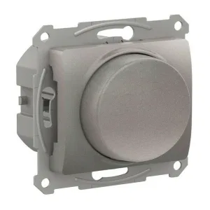 GLOSSA СВЕТОРЕГУЛЯТОР (диммер) повор-нажим, LED, RC, 315Вт, мех., ПЛАТИНА (ШНАЙДЕР) GLOSSA СВЕТОРЕГУЛЯТОР (диммер) повор-нажим, LED, RC, 315Вт, мех., ПЛАТИНА (ШНАЙДЕР)