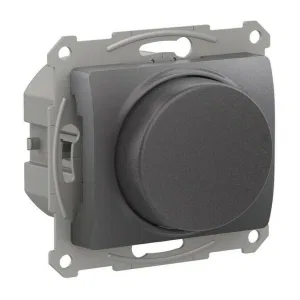 GLOSSA СВЕТОРЕГУЛЯТОР (диммер) повор-нажим, LED, RC, 315Вт, мех., ГРАФИТ (ШНАЙДЕР) GLOSSA СВЕТОРЕГУЛЯТОР (диммер) повор-нажим, LED, RC, 315Вт, мех., ГРАФИТ (ШНАЙДЕР)