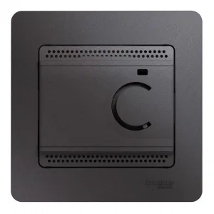 Schneider Electric GSL001338 Термостат для теплого пола с датчиком, графит (ШНАЙДЕР) Schneider Electric GSL001338 Термостат для теплого пола с датчиком, графит (ШНАЙДЕР)