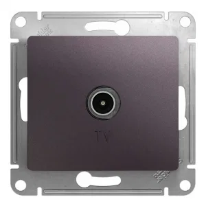 Розетка TV Schneider Electric GLOSSA, оконечная, сиреневый туман (ШНАЙДЕР) Розетка TV Schneider Electric GLOSSA, оконечная, сиреневый туман (ШНАЙДЕР)
