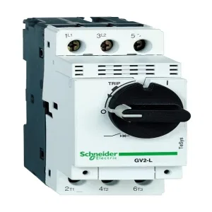 Силовой автомат для защиты двигателя Schneider Electric TeSys GV2 0.63А 3P, магнитный расцепитель (ШНАЙДЕР) Силовой автомат для защиты двигателя Schneider Electric TeSys GV2 0.63А 3P, магнитный расцепитель (ШНАЙДЕР)