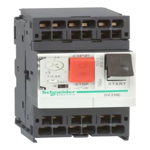 Силовой автомат для защиты двигателя Schneider Electric TeSys GV2 0.16А 3P, термомагнитный расцепитель (ШНАЙДЕР) Силовой автомат для защиты двигателя Schneider Electric TeSys GV2 0.16А 3P, термомагнитный расцепитель (ШНАЙДЕР)