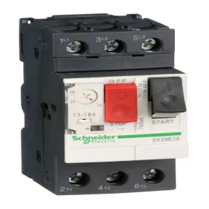 Schneider Electric GV2ME20 - автоматический выключатель для защиты двигателя 18 А, 3P, TeSys GV2 (ШНАЙДЕР) Schneider Electric GV2ME20 - автоматический выключатель для защиты двигателя 18 А, 3P, TeSys GV2 (ШНАЙДЕР)