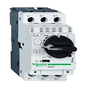 Силовой автомат для защиты двигателя Schneider Electric TeSys GV2 0.63А 3P, термомагнитный расцепитель (ШНАЙДЕР) Силовой автомат для защиты двигателя Schneider Electric TeSys GV2 0.63А 3P, термомагнитный расцепитель (ШНАЙДЕР)