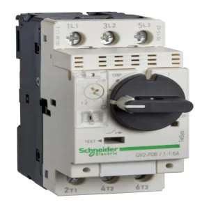Силовой автомат для защиты двигателя Schneider Electric TeSys GV2 10А 3P, термомагнитный расцепитель, GV2P14TQ (ШНАЙДЕР) Силовой автомат для защиты двигателя Schneider Electric TeSys GV2 10А 3P, термомагнитный расцепитель, GV2P14TQ (ШНАЙДЕР)