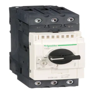 Schneider Electric GV3P40 - автоматический выключатель для защиты двигателя 40 А, 3P, TeSys GV3 (ШНАЙДЕР) Schneider Electric GV3P40 - автоматический выключатель для защиты двигателя 40 А, 3P, TeSys GV3 (ШНАЙДЕР)