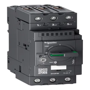 Schneider Electric TeSys GV3, 50кА, 3P, 80А (ШНАЙДЕР) Schneider Electric TeSys GV3, 50кА, 3P, 80А (ШНАЙДЕР)