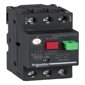 Силовой автомат для защиты двигателя Schneider Electric EasyPact TVS 0.16А 3P, термомагнитный расцепитель (ШНАЙДЕР) Силовой автомат для защиты двигателя Schneider Electric EasyPact TVS 0.16А 3P, термомагнитный расцепитель (ШНАЙДЕР)