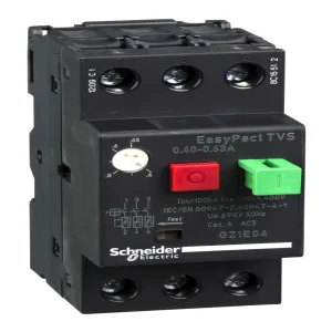 Силовой автомат для защиты двигателя Schneider Electric EasyPact TVS 0.63А 3P, термомагнитный расцепитель (ШНАЙДЕР) Силовой автомат для защиты двигателя Schneider Electric EasyPact TVS 0.63А 3P, термомагнитный расцепитель (ШНАЙДЕР)