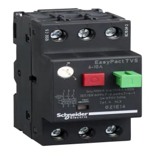 Schneider Electric EasyPact TVS GZ1E14 — автоматический выключатель для защиты двигателя 10 А, 3P (ШНАЙДЕР) Schneider Electric EasyPact TVS GZ1E14 — автоматический выключатель для защиты двигателя 10 А, 3P (ШНАЙДЕР)