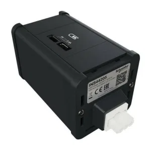 Unica System+ Блок 2xUSB типа A//C АНТРАЦИТ (ШНАЙДЕР) Unica System+ Блок 2xUSB типа A//C АНТРАЦИТ (ШНАЙДЕР)