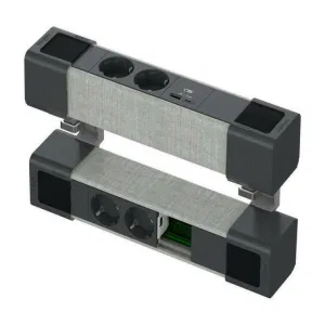 US+ Блок на струбцинах Верх(2хРоз+2USB A//C) Низ(2хРоз+место д//RJ) АНТР//СЕР.ТКАНЬ (ШНАЙДЕР) US+ Блок на струбцинах Верх(2хРоз+2USB A//C) Низ(2хРоз+место д//RJ) АНТР//СЕР.ТКАНЬ (ШНАЙДЕР)