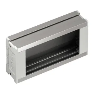 Schneider Electric ISM20421 OptiLine 45 блок под розетки 4 x 45, алюминиевый, пустой (ШНАЙДЕР) Schneider Electric ISM20421 OptiLine 45 блок под розетки 4 x 45, алюминиевый, пустой (ШНАЙДЕР)