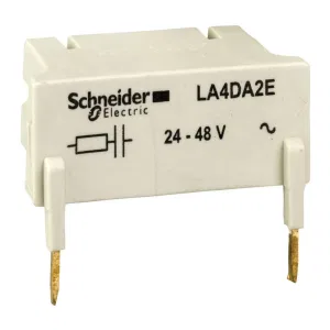 RC ОГРАНИЧИТЕЛЬ ПЕРЕНАПРЯЖЕНИЯ 24…48V 50/60Hz (ШНАЙДЕР) RC ОГРАНИЧИТЕЛЬ ПЕРЕНАПРЯЖЕНИЯ 24…48V 50/60Hz (ШНАЙДЕР)
