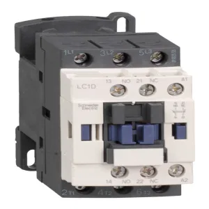 КОНТАКТОР D 3Р, 9A, НО+НЗ, 230V 50/60ГЦ (ШНАЙДЕР) КОНТАКТОР D 3Р, 9A, НО+НЗ, 230V 50/60ГЦ (ШНАЙДЕР)