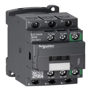 КОНТАКТОР D 3P AC3 440В 9A, КАТУШКА УПР. 24-60В AC/DC, ЗАЖИМ ПОД ВИНТ (ШНАЙДЕР) КОНТАКТОР D 3P AC3 440В 9A, КАТУШКА УПР. 24-60В AC/DC, ЗАЖИМ ПОД ВИНТ (ШНАЙДЕР)
