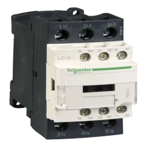 Schneider Electric TeSys LC1D Контактор LC1D32BD (3P, 32 А, 400 В, 24 В DC, 15 кВт) (ШНАЙДЕР) Schneider Electric TeSys LC1D Контактор LC1D32BD (3P, 32 А, 400 В, 24 В DC, 15 кВт) (ШНАЙДЕР)