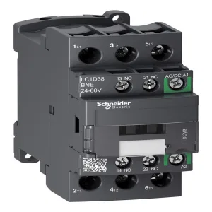 КОНТАКТОР D 3P AC3 440В 38A, КАТУШКА УПР. 24-60В AC/DC, ЗАЖИМ ПОД ВИНТ (ШНАЙДЕР) КОНТАКТОР D 3P AC3 440В 38A, КАТУШКА УПР. 24-60В AC/DC, ЗАЖИМ ПОД ВИНТ (ШНАЙДЕР)
