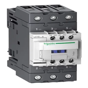 Контактор Schneider Electric TeSys LC1D EVERLINK 3P 80А 440/24В DC 30кВт, LC1D65ABD (ШНАЙДЕР) Контактор Schneider Electric TeSys LC1D EVERLINK 3P 80А 440/24В DC 30кВт, LC1D65ABD (ШНАЙДЕР)