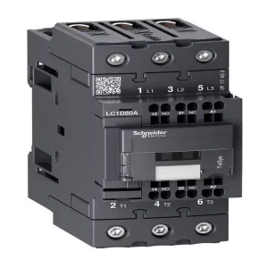 Контактор Schneider Electric TeSys D 3P 80А 24В AC 37кВт, LC1D80A3B7 (ШНАЙДЕР) Контактор Schneider Electric TeSys D 3P 80А 24В AC 37кВт, LC1D80A3B7 (ШНАЙДЕР)