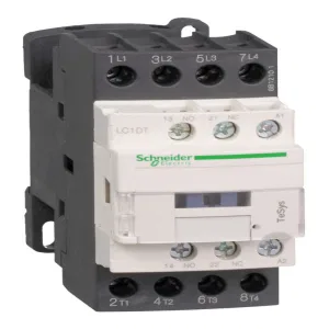 КОНТАКТОР D 4P (4НО), АС1 40 А, НО+НЗ, 240V 50/60 ГЦ, (ШНАЙДЕР) КОНТАКТОР D 4P (4НО), АС1 40 А, НО+НЗ, 240V 50/60 ГЦ, (ШНАЙДЕР)
