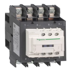 Контактор Schneider Electric TeSys LC1D 4P 40А 400/24В AC 18.5кВт (ШНАЙДЕР) Контактор Schneider Electric TeSys LC1D 4P 40А 400/24В AC 18.5кВт (ШНАЙДЕР)