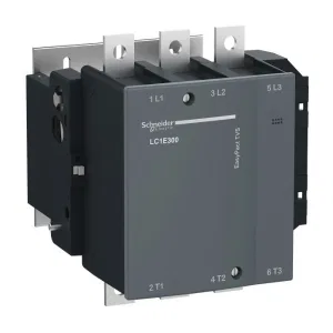 Schneider Electric LC1E400M7 Контактор EasyPact TVS, 3-полюсный 400 А, 220 В AC (ШНАЙДЕР) Schneider Electric LC1E400M7 Контактор EasyPact TVS, 3-полюсный 400 А, 220 В AC (ШНАЙДЕР)