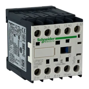 Контактор Schneider Electric Tesys LP1K 3P 12А 400/12В DC 5.5кВт (ШНАЙДЕР) Контактор Schneider Electric Tesys LP1K 3P 12А 400/12В DC 5.5кВт (ШНАЙДЕР)