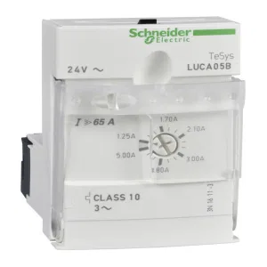 Блок управления стандартный Schneider Electric Tesys U 1,25-5А, класс 10 (ШНАЙДЕР) Блок управления стандартный Schneider Electric Tesys U 1,25-5А, класс 10 (ШНАЙДЕР)