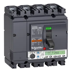 Силовой автомат Schneider Electric Compact NSX 250, Micrologic 5.2 E, 100кА, 4P, 250А (ШНАЙДЕР) Силовой автомат Schneider Electric Compact NSX 250, Micrologic 5.2 E, 100кА, 4P, 250А (ШНАЙДЕР)