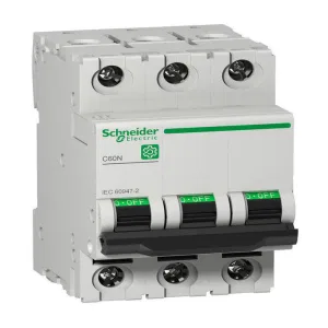 Автоматический выключатель Schneider Electric Multi9 3P 3А (B), M9F10303 (ШНАЙДЕР) Автоматический выключатель Schneider Electric Multi9 3P 3А (B), M9F10303 (ШНАЙДЕР)