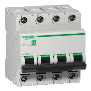 Автоматический выключатель Schneider Electric Multi9 4P 2А (C) (ШНАЙДЕР) Автоматический выключатель Schneider Electric Multi9 4P 2А (C) (ШНАЙДЕР)