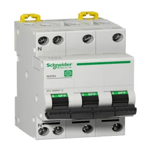 Автоматический выключатель Schneider Electric Multi9 3P+N 6А (C) 10кА, M9P22706 (ШНАЙДЕР) Автоматический выключатель Schneider Electric Multi9 3P+N 6А (C) 10кА, M9P22706 (ШНАЙДЕР)