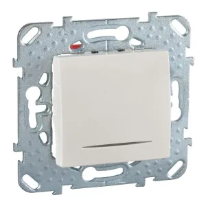 Schneider Electric MGU5.206.25NZD Unica кнопочный выключатель 1-клавишный, 10 А, бежевый (ШНАЙДЕР) Schneider Electric MGU5.206.25NZD Unica кнопочный выключатель 1-клавишный, 10 А, бежевый (ШНАЙДЕР)