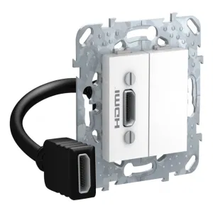 Schneider Electric UNICA MGU5.430.18ZD HDMI розетка, белый (ШНАЙДЕР) Schneider Electric UNICA MGU5.430.18ZD HDMI розетка, белый (ШНАЙДЕР)