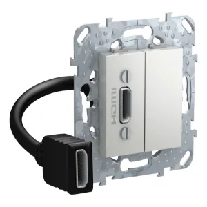 Schneider Electric UNICA TOP MGU5.430.30ZD HDMI розетка, алюминий (ШНАЙДЕР) Schneider Electric UNICA TOP MGU5.430.30ZD HDMI розетка, алюминий (ШНАЙДЕР)