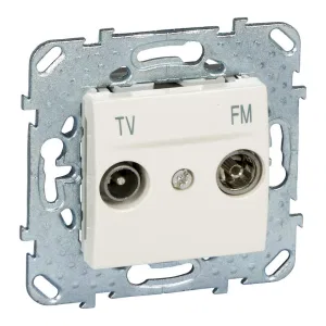 Schneider Electric MGU5.453.25ZD — ТВ-FM проходная розетка, бежевый (ШНАЙДЕР) Schneider Electric MGU5.453.25ZD — ТВ-FM проходная розетка, бежевый (ШНАЙДЕР)