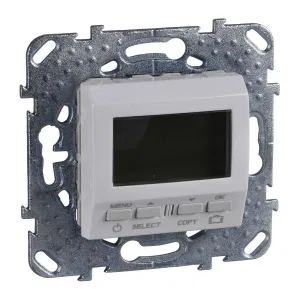 Schneider Electric MGU5.505.18ZD — программируемый термостат для теплого пола UNICA, белый (ШНАЙДЕР) Schneider Electric MGU5.505.18ZD — программируемый термостат для теплого пола UNICA, белый (ШНАЙДЕР)