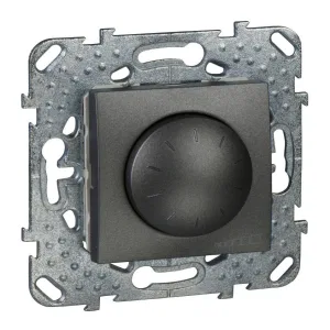 Schneider Electric MGU5.511.12ZD светорегулятор поворотно-нажимной, UNICA TOP, графит, 400 ВА (ШНАЙДЕР) Schneider Electric MGU5.511.12ZD светорегулятор поворотно-нажимной, UNICA TOP, графит, 400 ВА (ШНАЙДЕР)