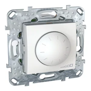 Schneider Electric MGU5.513.18 UNICA светорегулятор (диммер) поворотно-нажимной, 400 Вт, белый (ШНАЙДЕР) Schneider Electric MGU5.513.18 UNICA светорегулятор (диммер) поворотно-нажимной, 400 Вт, белый (ШНАЙДЕР)