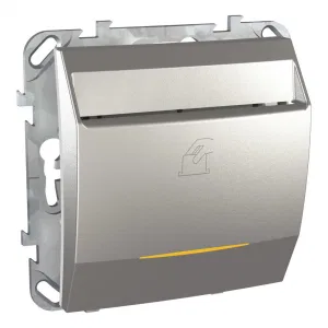 Schneider Electric MGU5.540.30ZD карточный выключатель Unica Top, алюминий (ШНАЙДЕР) Schneider Electric MGU5.540.30ZD карточный выключатель Unica Top, алюминий (ШНАЙДЕР)