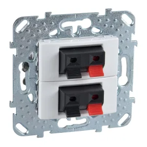 Schneider Electric MGU5.8787.18ZD аудиорозетка Unica, белый (ШНАЙДЕР) Schneider Electric MGU5.8787.18ZD аудиорозетка Unica, белый (ШНАЙДЕР)