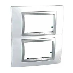 Рамка 2 поста Schneider Electric UNICA TOP, вертикальная, нордик (ШНАЙДЕР) Рамка 2 поста Schneider Electric UNICA TOP, вертикальная, нордик (ШНАЙДЕР)