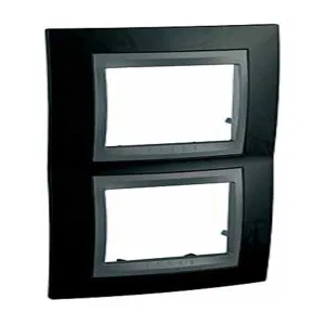 Рамка 2 поста Schneider Electric UNICA TOP, вертикальная, родий (ШНАЙДЕР) Рамка 2 поста Schneider Electric UNICA TOP, вертикальная, родий (ШНАЙДЕР)