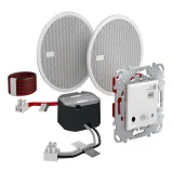Schneider Electric UNICA MGU70.566.18, Bluetooth-аудиосистема, белая